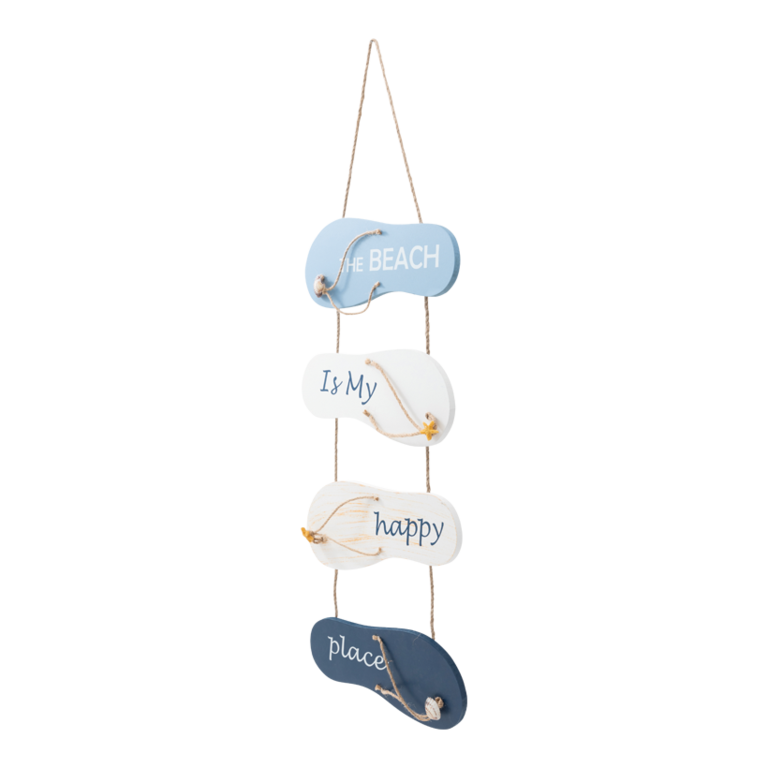 Hanger with 4 flip-flops,