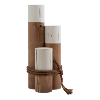 Bollards in set,