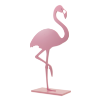 Flamingo on stand,
