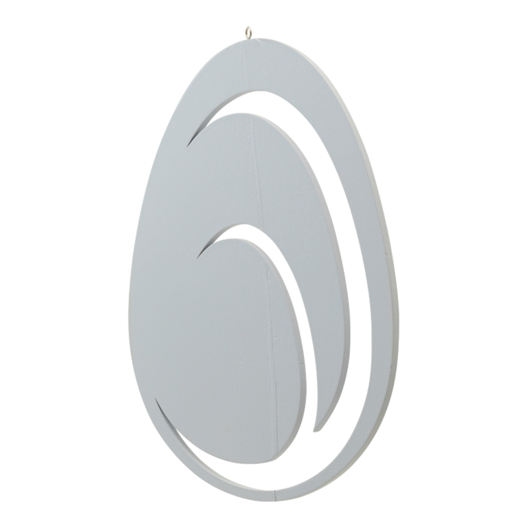 Egg with hanger,