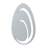 Egg with hanger,