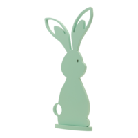 Rabbit on base plate,