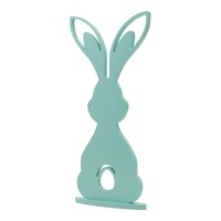 Rabbit on base plate,