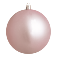 Christmas ball, antique pink matt,