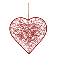 Heart with jute