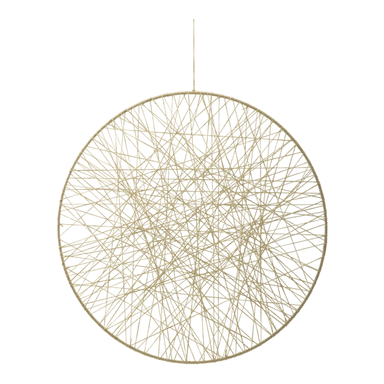 Ring with jute