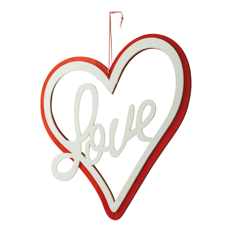Heart with lettering 