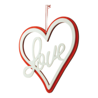 Heart with lettering 