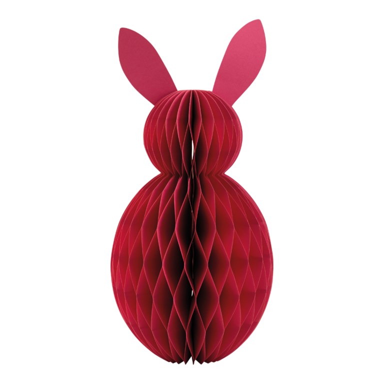 Honeycomb Easter rabbit