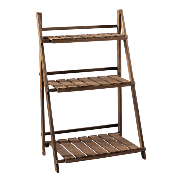 Wooden shelf
