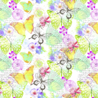 "Wrapping Paper Butterflies, 50 cm, 50 m"