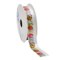 "Satin gift ribbon with Easter eggs 23 mm x 20m"
