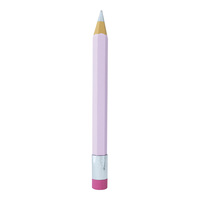# Pencil with rubber,
