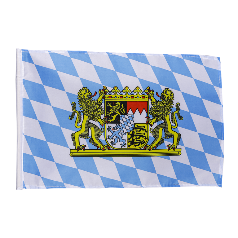 "Oktoberfest decoration Bavaria stick flag"