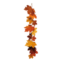 Maple leaves garland