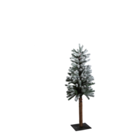 Pine tree w. metal foot