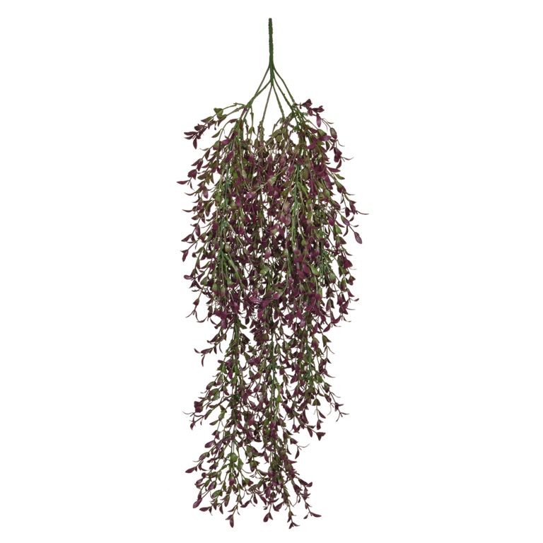 "Glitter medlar hanger flame retardant purple - green 85 cm B1"
