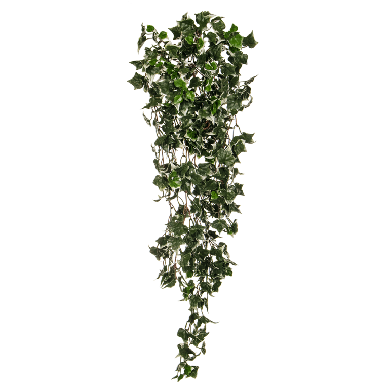 "Artificial Ivy hanger flame retardant green-white 85 cm"