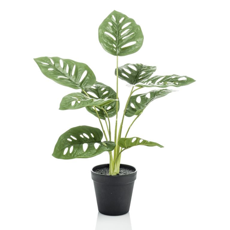 "Artificial monstera plant in pot 43 cm "