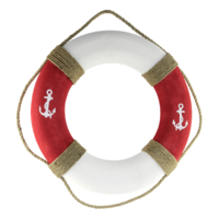"Decorative lifebuoy red 50 cm Ø"