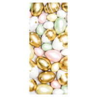 Banner Pasen  Pastell-Gold