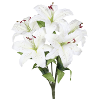 "Artificial lily bush 55 cm"