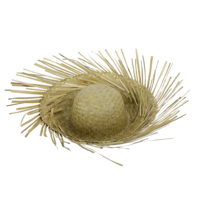 "Straw hat natural brown, 40 cm Ø"