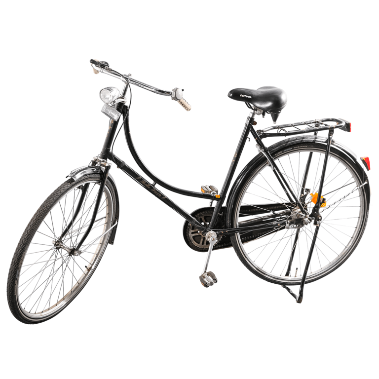 Nostalgie Fahrrad schwarz