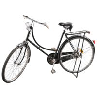 Nostalgie Fahrrad schwarz