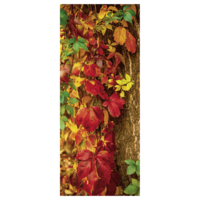 "Flame retardant fabric banner ""Ice waterfall"""