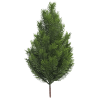 "Artificial bushy fir branch 45 cm"