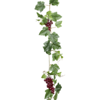 "Artificial grape garland with fruit 208 cm"