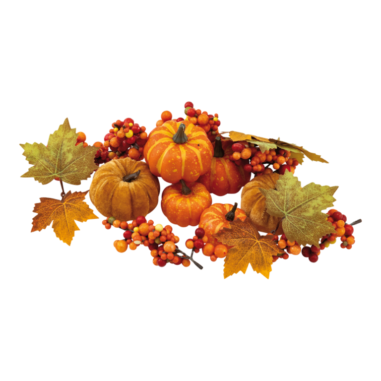 Autumn decoration in box