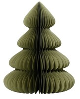 "Honeycomb paper deluxe Christmas tree 90 cm"
