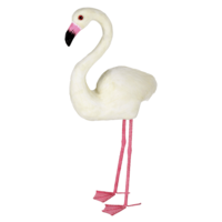 "Decorative flamingo white 50 cm"