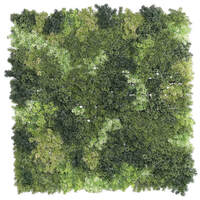 "Artificial moss panel with 5000 h UV protection"