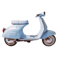 "Vespa display light blue, 70 cm high with stand"