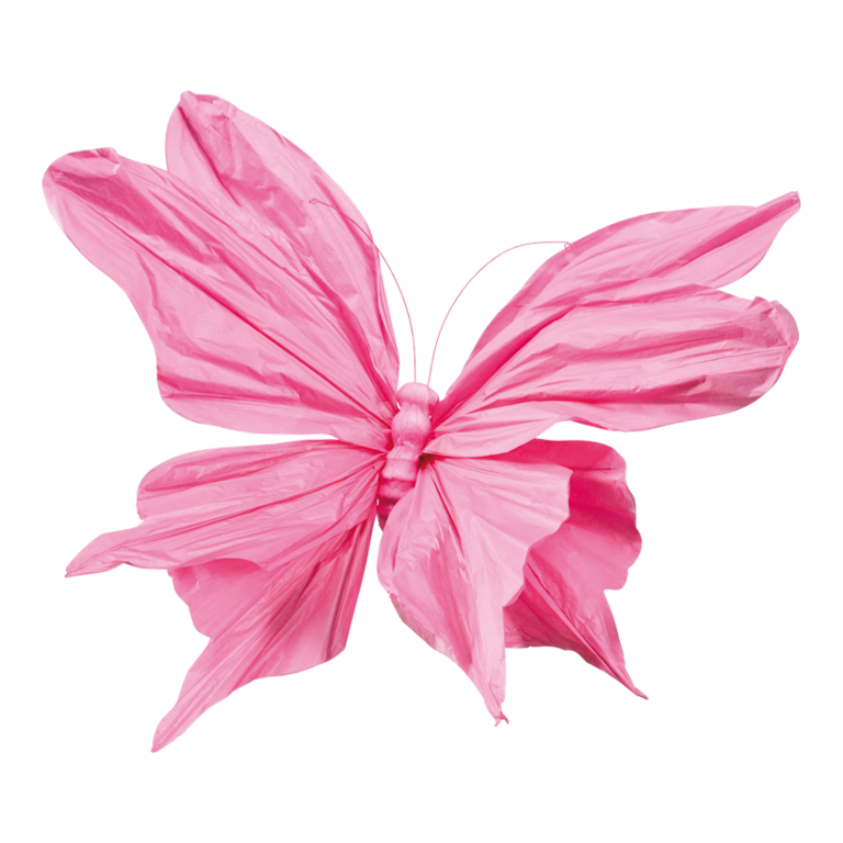 Butterfly with short stem