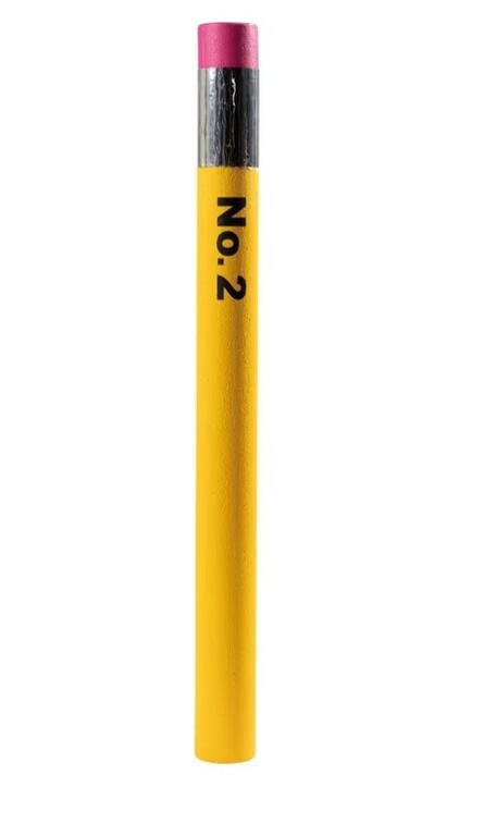 # Pencil with rubber,