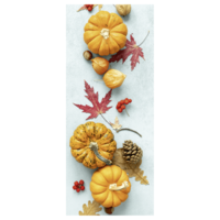 "Hard to remove fabric pumpkin & fall decoration"