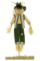 "Decorative scarecrow with stick 156 cm"