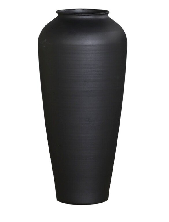 "Slim sheet metal vase 33 cm"