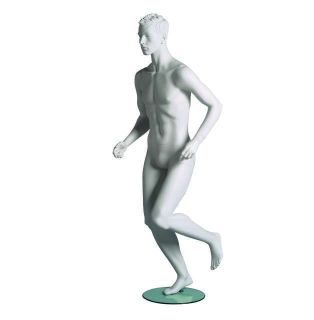 Sportfiguur Runner Man - wit