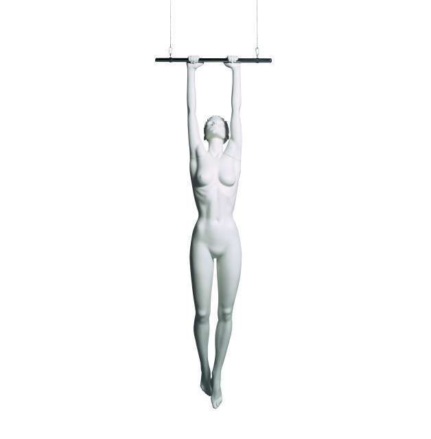 Sportfiguur Acrobaat Vrouw - wit