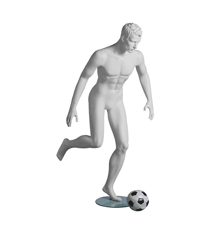 Sportfiguur Voetballer Man - wit