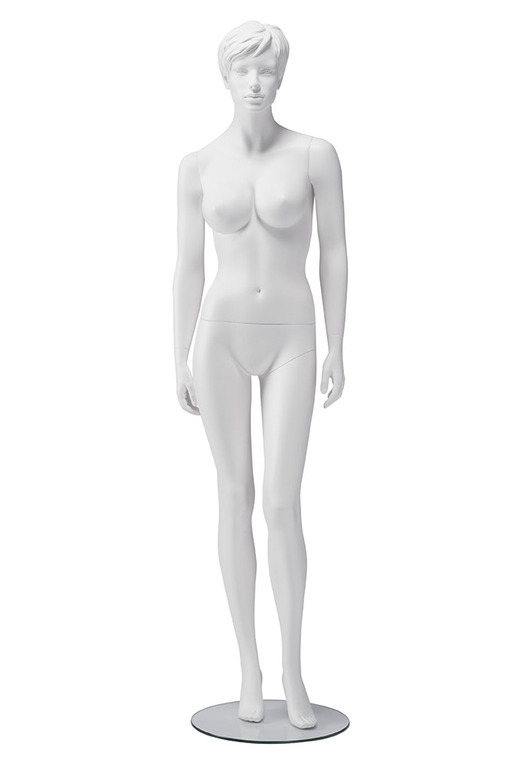 Lingeriemodel Cup D positie 2 - sculpture haar | wit