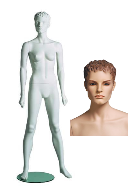 Sportfiguur Fitnes A Dame - huidskleur