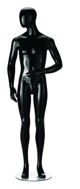 Mannequin Ringo Man Hoogglans Zwart